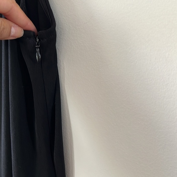 Mango Black Spaghetti Straps Jumpsuit Sz XS/S - Picture 6 of 12